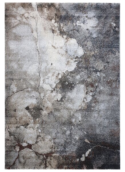 Spoltex , Kusový koberec Universe 841-86 grey/beige, 120x170, šedá, obývacia izba