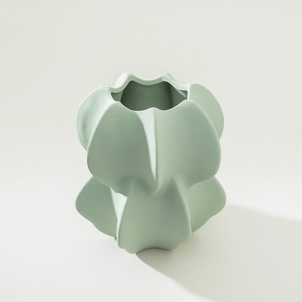 Váza Petal Green 15x17 cm