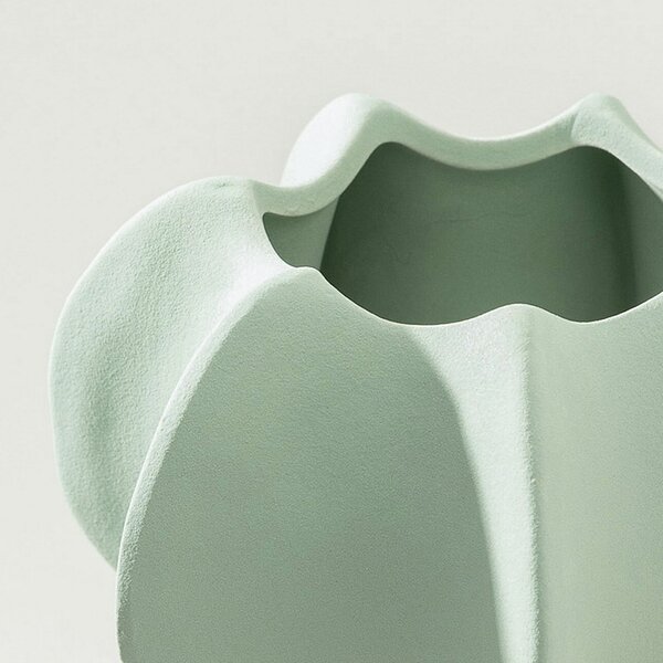 Váza Petal Green 15x17 cm