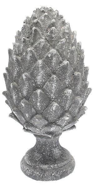 Dekoratívna figúrka Pinecone Grey 15x15x30 cm