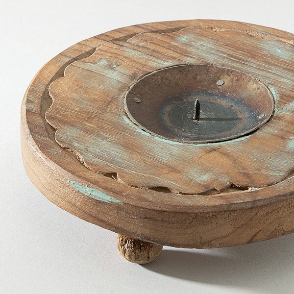 Sviečnik Rustic Flame 15 cm
