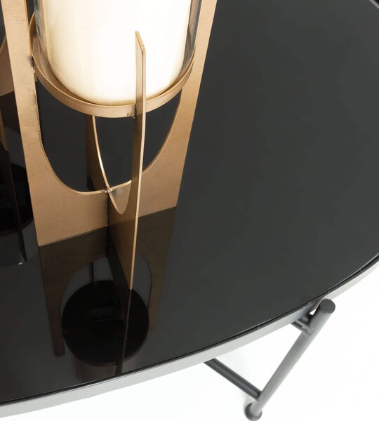 MUZZA KONFERENČNÝ STOLÍK MARSH 82 X 55 ČIERNY