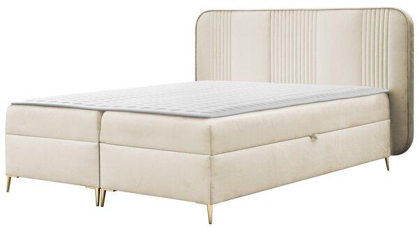 Mirjan24 Kontinentálna manželská posteľ Omentre, Rozmer postele: 160x200, Dostupné poťahy: Magic Velvet 2225 5903211408922