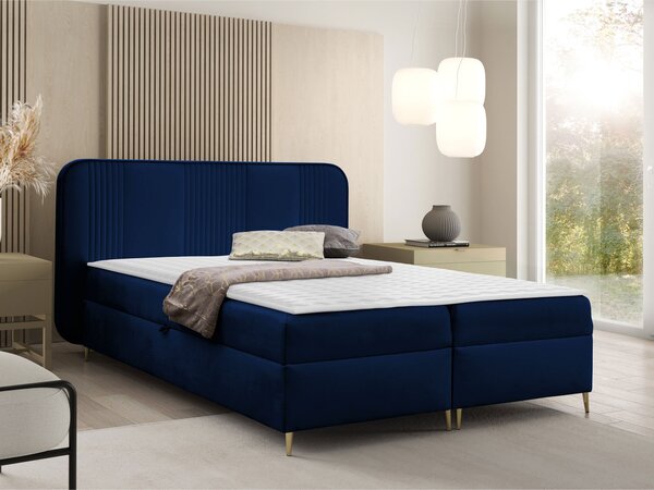 Mirjan24 Kontinentálna manželská posteľ Omentre, Rozmer postele: 160x200, Dostupné poťahy: Magic Velvet 2225 5903211408922