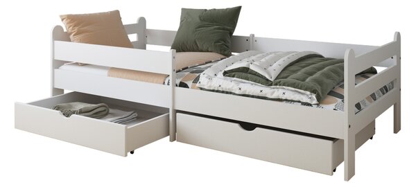 Raj posteli Detská posteľ Riko PW 200x90 cm 200x90 cm biela