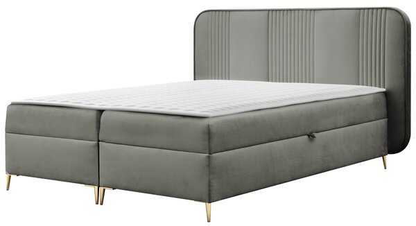 Mirjan24 Kontinentálna manželská posteľ Omentre, Rozmer postele: 160x200, Dostupné poťahy: Magic Velvet 2225 5903211408922