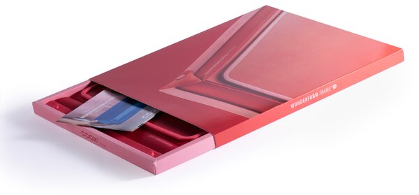 Rozkladacia silikónová forma coox WUNDERFORM FRAME LQ Farba: Modrá