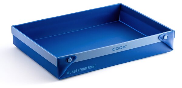 Rozkladacia silikónová forma coox WUNDERFORM FRAME LQ Farba: Modrá