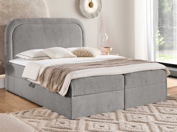 Mirjan24 Kontinentálna posteľ Bukirt, Rozmer postele: 140x200, Dostupné poťahy: Coral 55 5903211415524