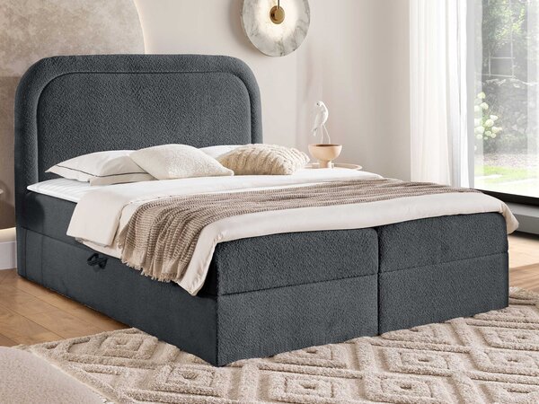Mirjan24 Kontinentálna posteľ Bukirt, Rozmer postele: 140x200, Dostupné poťahy: Coral 55 5903211415524
