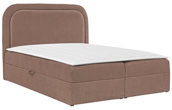 Mirjan24 Kontinentálna posteľ Bukirt, Rozmer postele: 140x200, Dostupné poťahy: Coral 55 5903211415524