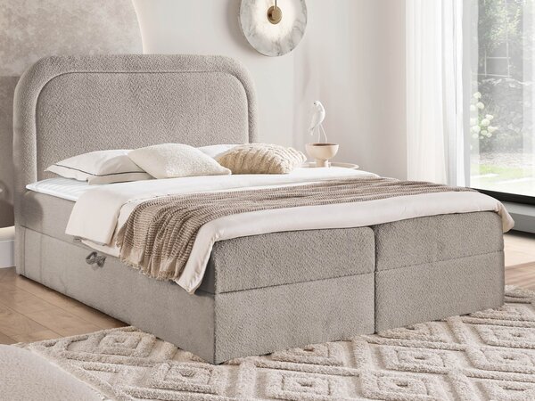 Mirjan24 Kontinentálna posteľ Bukirt, Rozmer postele: 140x200, Dostupné poťahy: Coral 55 5903211415524