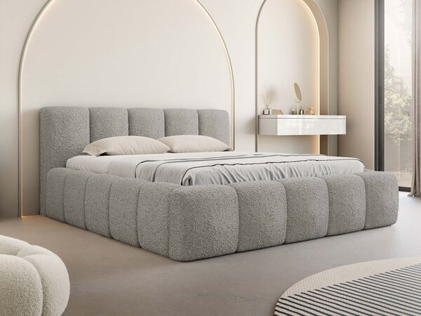 Mirjan24 Čalúnená posteľ Ubipra Boucle, Rozmer postele: 140x200, Farby: Abriamo 04 5903211414510