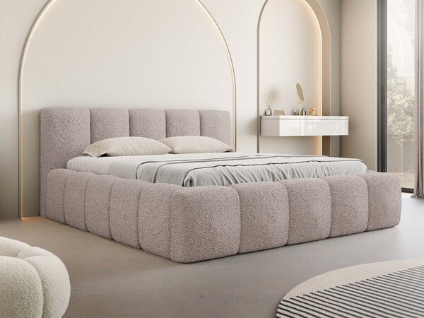 Mirjan24 Čalúnená posteľ Ubipra Boucle, Rozmer postele: 140x200, Farby: Abriamo 04 5903211414510