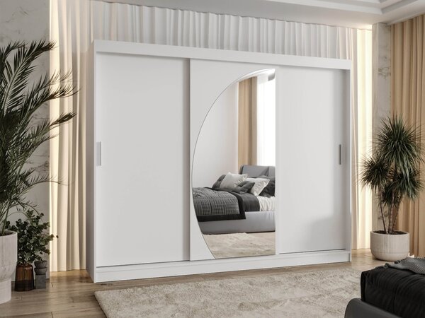 Mirjan24 Skriňa so zrkadlom Grilion 250, zásuvka: nie, Farby: dub artisan 5903211418396
