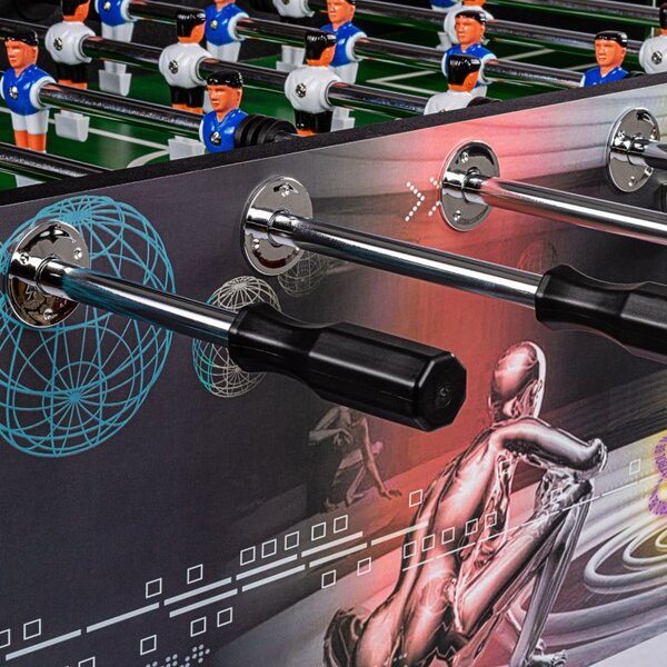 Profesionálny stolný futbal Leeds Cyber, 140 x 73 x 87 cm