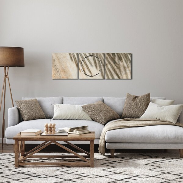 Obraz - Tiene (s hodinami) (90x30 cm)