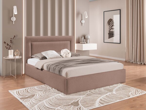 Mirjan24 Čalúnená posteľ s úložným priestorom Enserio, Rozmer postele: 160x200, Dostupné poťahy: Coral 45 5903211423079