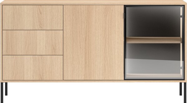 MEBLINE Komoda BURSA 02 dub lindberg