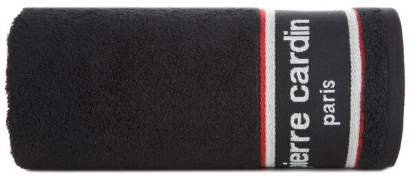 BAVLNENÝ UTERÁK PIERRE CARDIN KARL 50X90 CM ČIERNA
