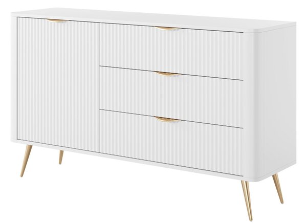 Mirjan24 Komoda Wosial 138 1D3S, Farby: biela 5903211482809