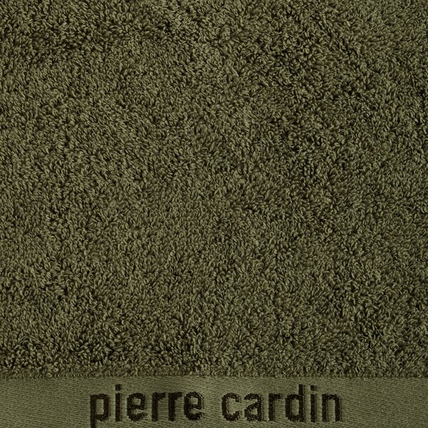 BAVLNENÝ UTERÁK PIERRE CARDIN EVI 50X90 CM TMAVOOLIVOVÁ