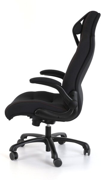 Záťažová stolička Robusto, čierna