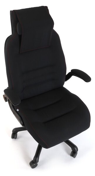 Záťažová stolička Robusto, čierna