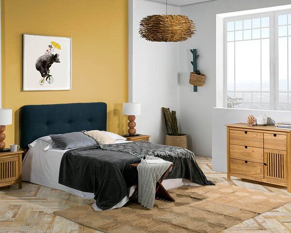 MUZZA NOČNÝ STOLÍK BRUNA 49 X 35 PRÍRODNÝ