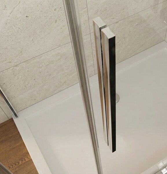 Gelco Gelco, LUXOR štvorcová sprchová zástena 1000x1000mm L/P varianta, GU1210CHGU5610CH