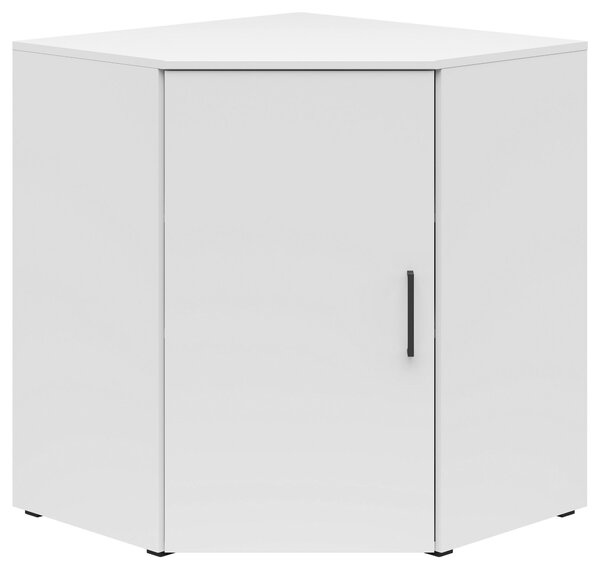ROHOVÁ KOMODA, biela, 71,5/83/71,5 cm Carryhome - Komody