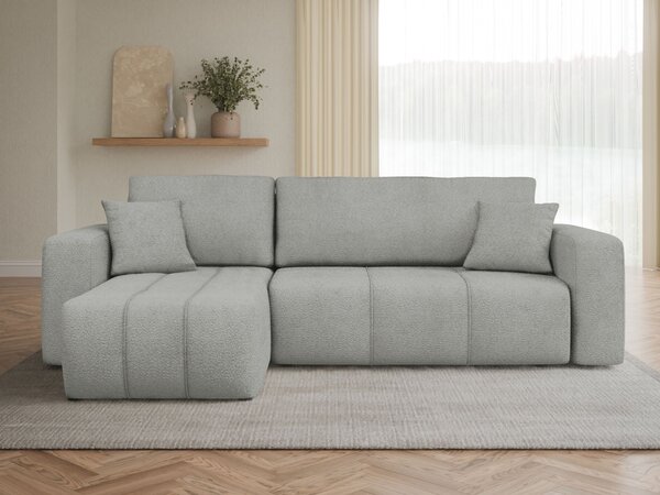 Mirjan24 Rohová rozkladacia sedačka Larow Boucle, Dostupné poťahy: Coral 45 5903211452031