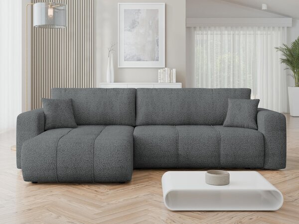 Mirjan24 Rohová rozkladacia sedačka Larow Maxi Boucle, Dostupné poťahy: Coral 80 5903211452154