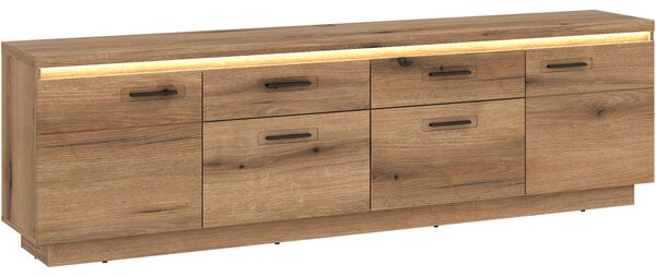 SKRINKA POD TV, farba duba, 210/64,4/44,6 cm Hom`in - TV nábytok