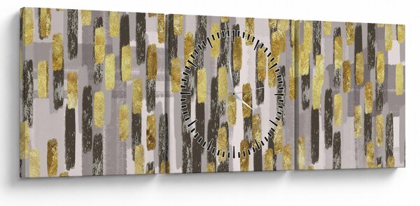 Obraz - Moderná dekorácia (s hodinami) (90x30 cm)