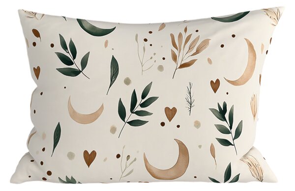 Obliečka na vankúš z mikrovlákna BOHO MOON 50x70 cm, krémový