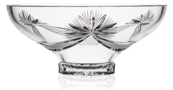 Bohémia Crystal Ručne brúsená misa 305mm
