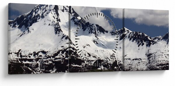 Obraz - Národný park Kenai Fjords (s hodinami) (90x30 cm)