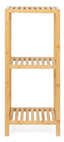 Bambusový kúpeľňový regál v prírodnej farbe 37x83 cm Skaren – Essentials