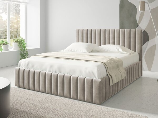 Mirjan24 Manželská postel Lirunit, Rozmer postele: 140x200, Dostupné poťahy: Fresh 01 5903211435669