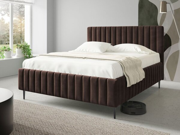 Mirjan24 Manželská postel Lirunit Leg, Rozmer postele: 160x200, Dostupné poťahy: Fresh 13 5903211436031