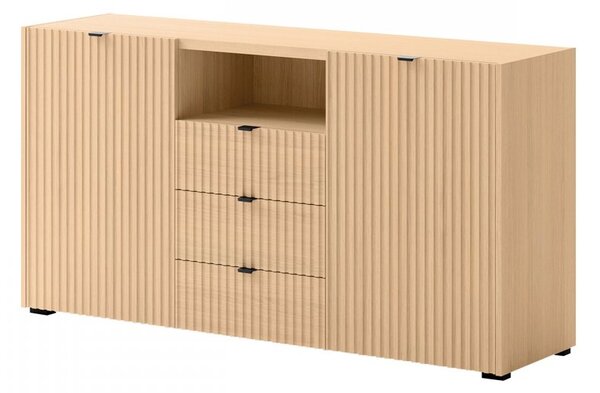 Mirjan24 Komoda Siroti 2D3SZ SR02, Farby: dub vicenza bielený 5903211436192