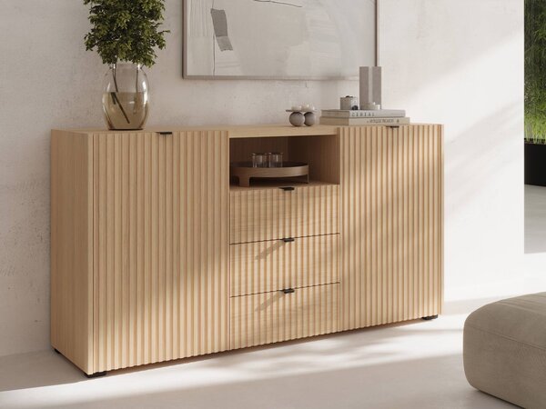 Mirjan24 Komoda Siroti 2D3SZ SR02, Farby: dub vicenza bielený 5903211436192