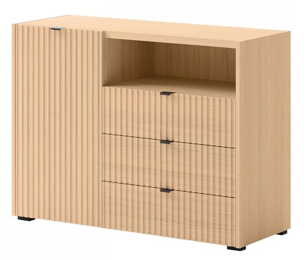 Mirjan24 Komoda Siroti 1D3SZ SR01, Farby: dub vicenza bielený 5903211436185