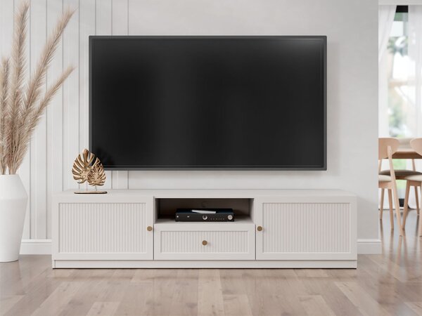 Mirjan24 TV skrinka/stolík s krbom Keriste 2D1SZ, Farby: kašmír 5903211436253