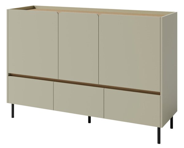 Mirjan24 Komoda Cubonis CB07, Farba:: eukalyptus / eukalyptus + dub baltic 5903211472015