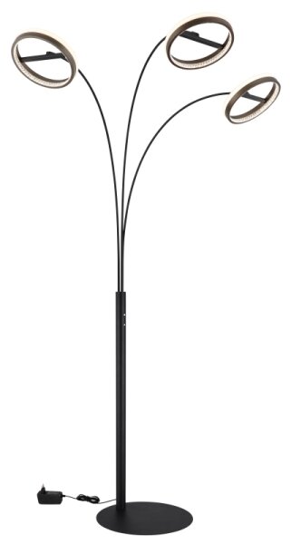 Globo 67179S1 - LED stmievateľná dotyková stojacia lampa DELLA 48W/230V 3000/4000/6000K