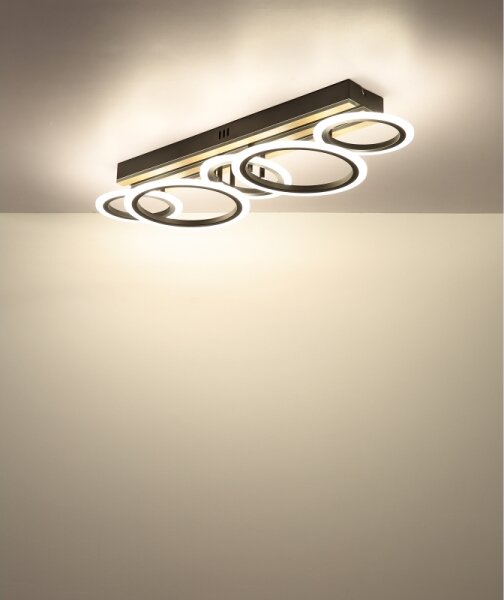 Globo 67360D4 - LED Stropné svietidlo BLEVINS 34W/230V 3000/4200/6000K