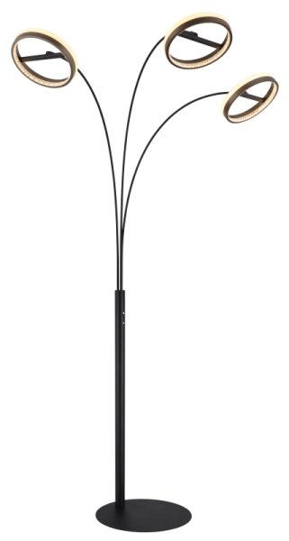 Globo 67179S1 - LED stmievateľná dotyková stojacia lampa DELLA 48W/230V 3000/4000/6000K