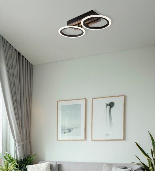 Globo 67360D2 - LED stropné svietidlo BLEVINS 15W/230V 3000/4200/6000K